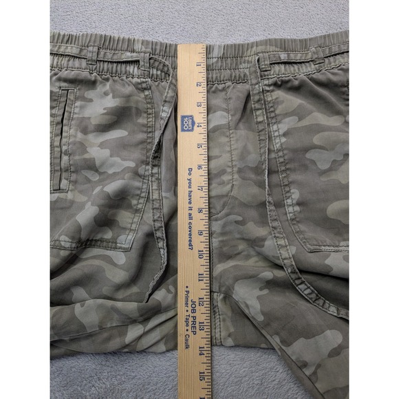 American Eagle Outfitters Camo Cargo Jogger Pants Women's Medium Lyocell Grunge - Picture 8 of 12